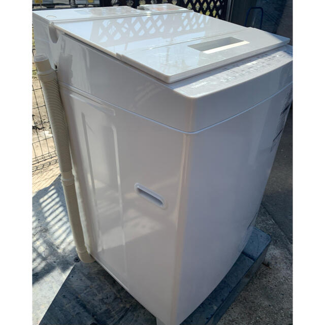 送料込 TOSHIBA 2018年製 全自動洗濯機 8kg 乾燥3kg 3
