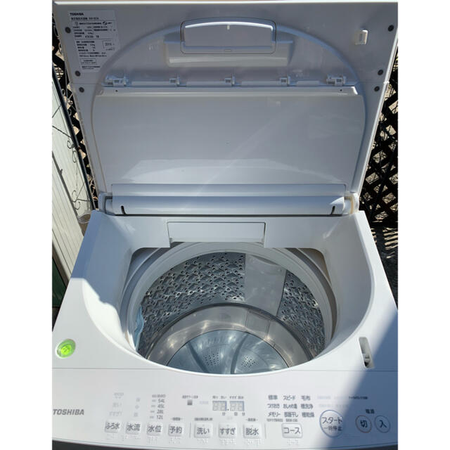 東芝 - 送料込 TOSHIBA 2018年製 全自動洗濯機 8kg 乾燥3kgの通販 by