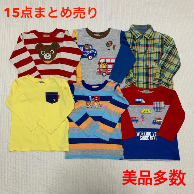 ミキハウス　Tシャツ　ズボン　110 男の子　まとめ売り　6点