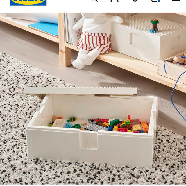 IKEA(イケア)のIKEA  x LEGO ビッグレク　　　　　　　　新品・未開封 キッズ/ベビー/マタニティのおもちゃ(積み木/ブロック)の商品写真