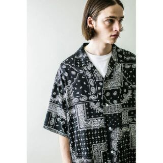 ビューティアンドユースユナイテッドアローズ(BEAUTY&YOUTH UNITED ARROWS)のMONKEY TIME PAISLEY PRINT OPEN SHIRT シャツ(シャツ)