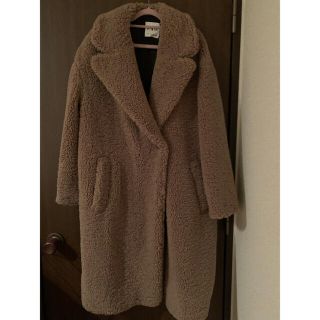 ザラ(ZARA)のZARA ファーコート　テディベア コート(毛皮/ファーコート)