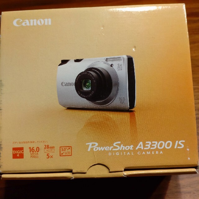 Canon PowerShot A POWERSHOT A3300 IS SL スマホ/家電/カメラのカメラ(コンパクトデジタルカメラ)の商品写真