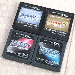 ニンテンドーDS(ニンテンドーDS)のポケットモンスター ハートゴールド　ソウルシルバー　ダイヤモンド　パール　4点(携帯用ゲームソフト)