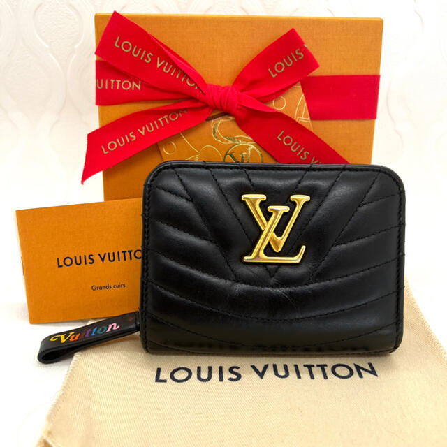 LOUIS VUITTON(ルイヴィトン)の正規品美品　ルイヴィトン　ニューウェーブ　コンパクト　ウォレット　二つ折り　財布 レディースのファッション小物(財布)の商品写真