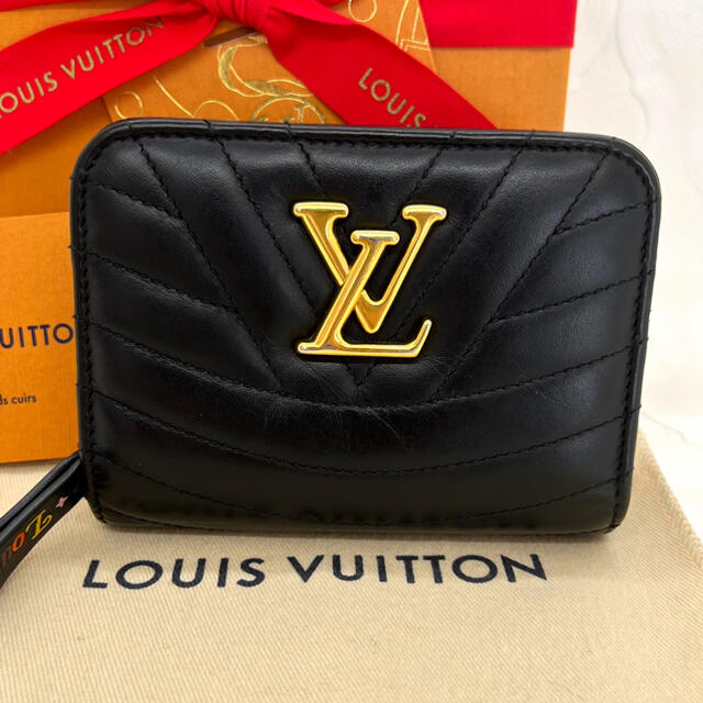 LOUIS VUITTON(ルイヴィトン)の正規品美品　ルイヴィトン　ニューウェーブ　コンパクト　ウォレット　二つ折り　財布 レディースのファッション小物(財布)の商品写真