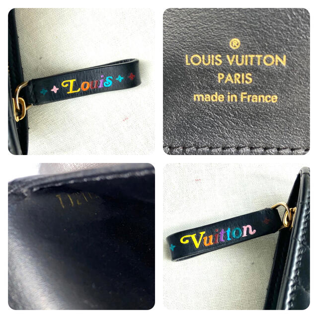 LOUIS VUITTON(ルイヴィトン)の正規品美品　ルイヴィトン　ニューウェーブ　コンパクト　ウォレット　二つ折り　財布 レディースのファッション小物(財布)の商品写真