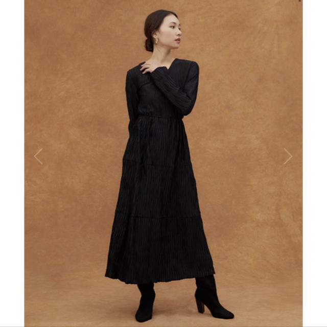 40cm総丈最終値下げ！３日間randeboo natural dress black