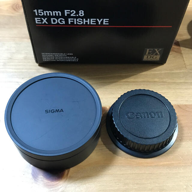 SIGMA シグマ 15mm F2.8 fisheyeフィッシュアイ Canon - レンズ(単焦点)
