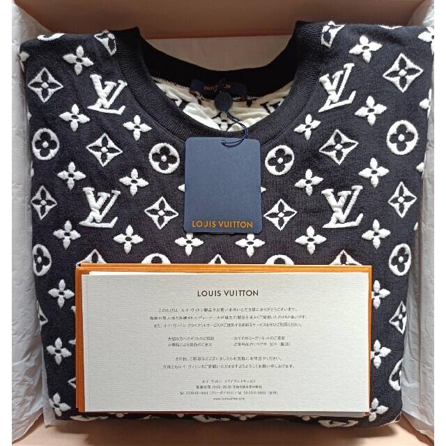 LOUIS VUITTON(ルイヴィトン)のLouis Vuitton フルモノグラムジャガードクールネック メンズのトップス(スウェット)の商品写真