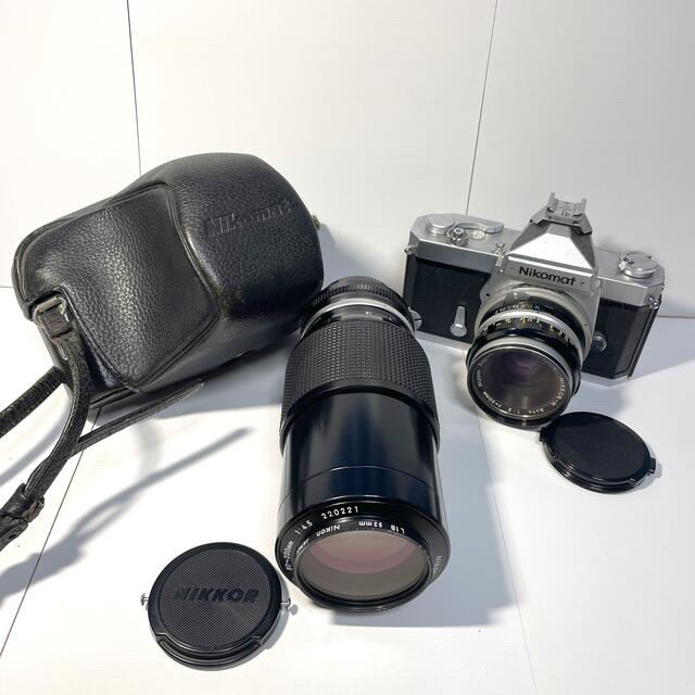 Nikon - nikomat ニコマートFS+Nikon望遠レンズ ジャンク品の通販 by