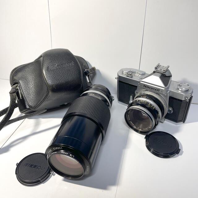 Nikon - nikomat ニコマートFS+Nikon望遠レンズ ジャンク品の通販 by