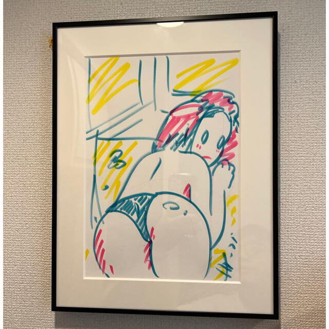 クリスマスツリー特価! クロ 天野タケル ドローイング作品 VENUS