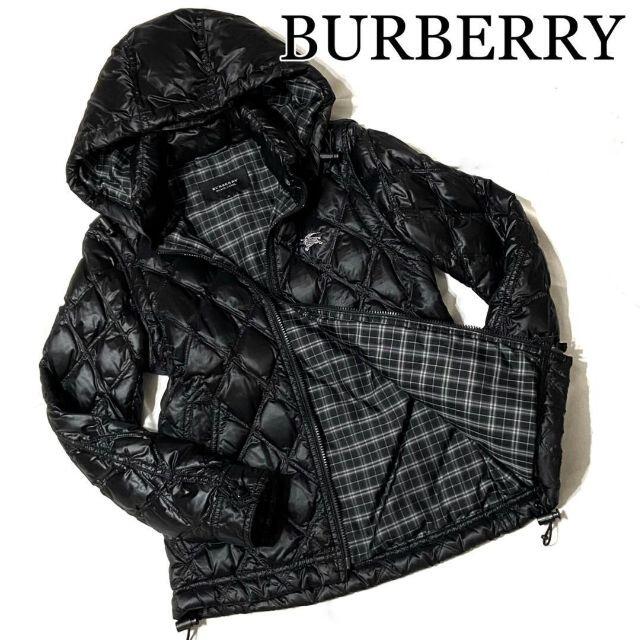 BURBERRY BLACK LABEL - 美品☆爆艶☆BURBERRY ダウンジャケット