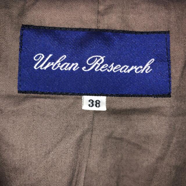 URBAN RESEARCH(アーバンリサーチ)のurban research ラムレザー　パーカー　サイズ38 メンズのジャケット/アウター(レザージャケット)の商品写真