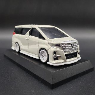 ★トミカミニカー★カスタム品TOYOTAアルファード自作フルエアロセンター出し(ミニカー)