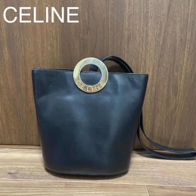 大人気新作 ✨セリーヌ✨CELINE サークルロゴ ワンショルダーバッグ