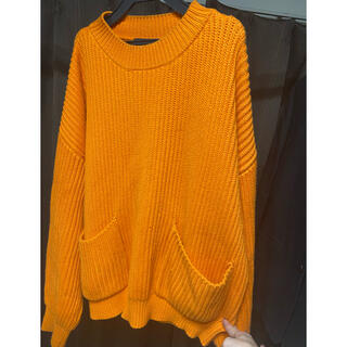 アンユーズド(UNUSED)のUNUSED 19ss コットンカシミア　pullover knit(ニット/セーター)