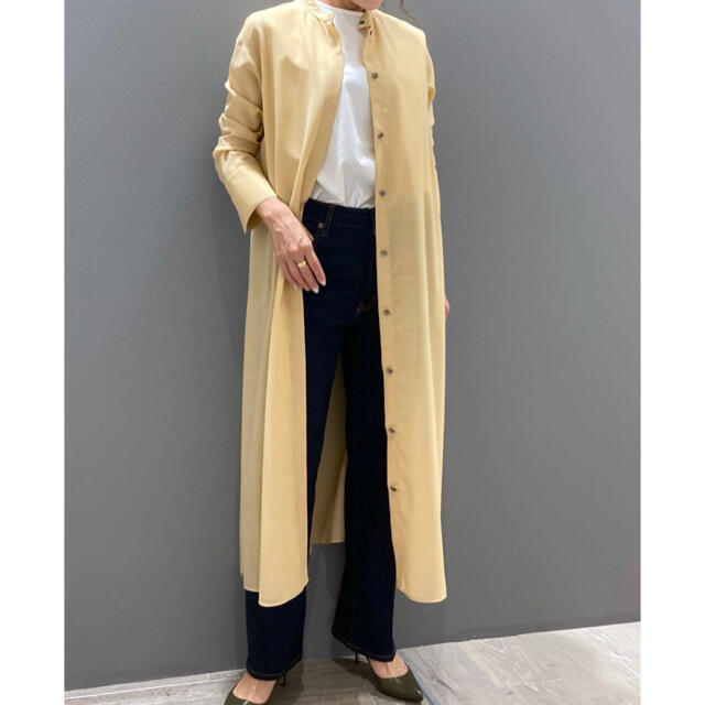 安心 保証 Theory luxe 21aw 長袖シャツドレス - 通販 - www