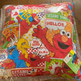 セサミストリート(SESAME STREET)のエルモ　セサミストリート　クッション(キャラクターグッズ)