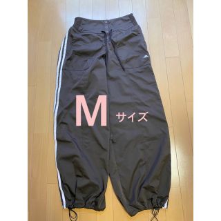 アディダス(adidas)のアディダス　ブラウン×ピンク　ワイド　パンツ　レディース(カジュアルパンツ)