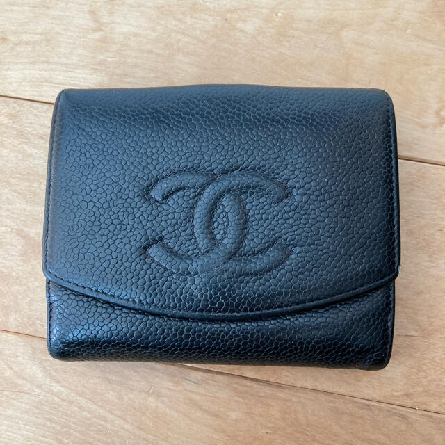 【専用】シャネル(CHANEL)キャビアスキン財布