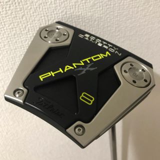 スコッティキャメロン(Scotty Cameron)の美品　phantom x 8  スコッティキャメロン タイトリスト　ファントムX(クラブ)