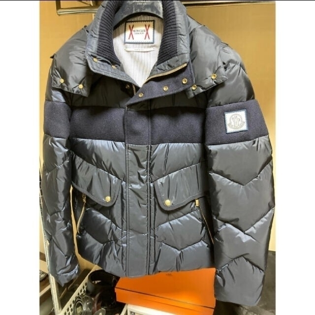 限定版 MONCLER - MONCLER モンクレールガムブルー ダウンジャケット