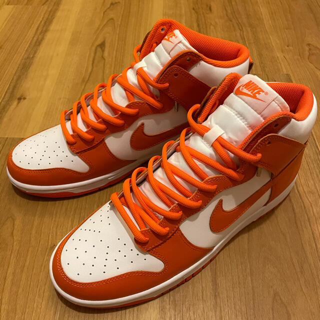 NIKE(ナイキ)のNIKE DUNK HIGH RETRO SYRACUSE 28.0cm 未使用 メンズの靴/シューズ(スニーカー)の商品写真