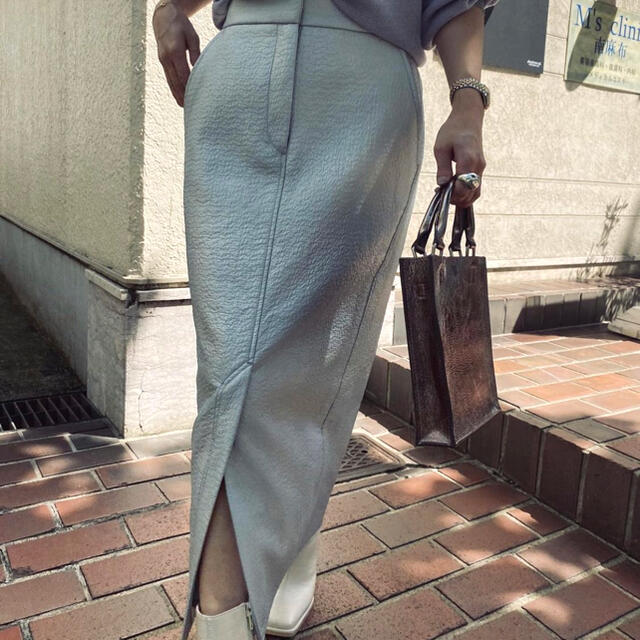 Ameri VINTAGE(アメリヴィンテージ)のAmeri VINTAGE⭐︎REFLECTION TWEED SKIRT レディースのスカート(ひざ丈スカート)の商品写真