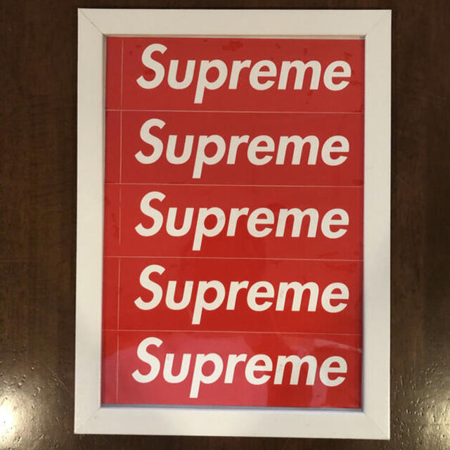 Supreme(シュプリーム)のSupreme box logo sticker ステッカー5枚 メンズのファッション小物(その他)の商品写真