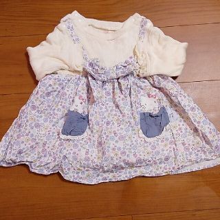 クーラクール(coeur a coeur)のクーラクール HELLOKITTY 　ワンピース　80　キムラタン(ワンピース)