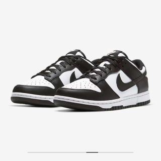 ナイキ(NIKE)のNIKE DUNK LOW RETRO "WHITE/BLACK" 22.5(スニーカー)