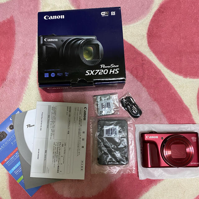 Canon キャノン pssx720hs レッド デジカメ