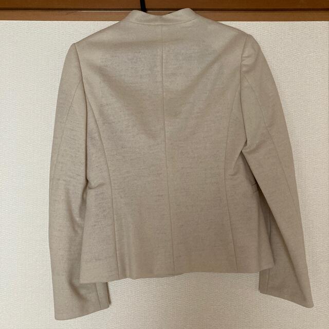 THE SUIT COMPANY(スーツカンパニー)のジャケット#オフホワイト#THE SUIT COMPANY レディースのジャケット/アウター(ノーカラージャケット)の商品写真