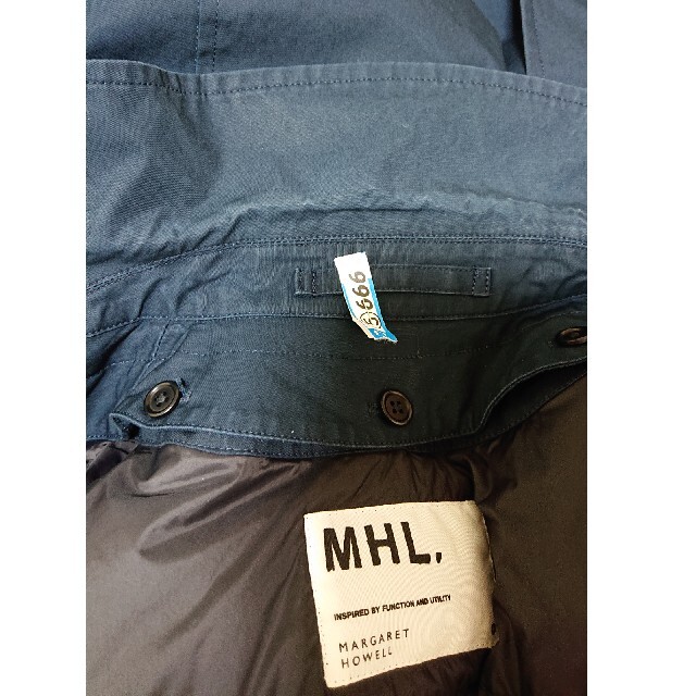 MARGARET HOWELL(マーガレットハウエル)のMHL　ダウンライナー付き　ステンカラーコート レディースのジャケット/アウター(トレンチコート)の商品写真