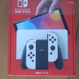 新品未開封 店舗印有 スイッチ switch 新型 本体 ネオン 任天堂