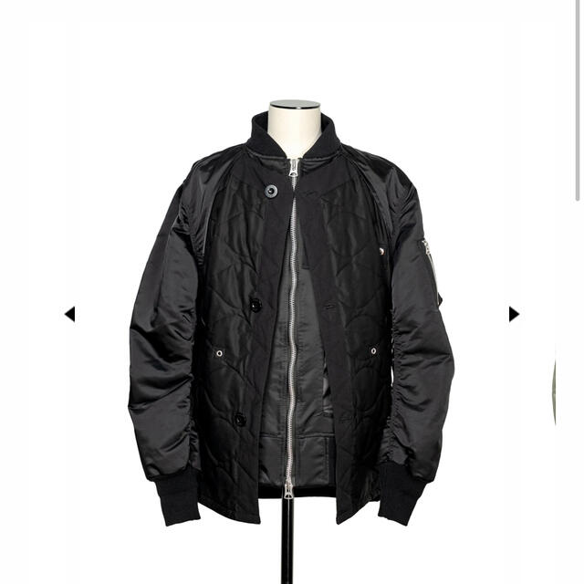 Sacai 21aw nylon twill blouson