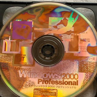 マイクロソフト(Microsoft)のmicrosoft windows 2000 professional(PCパーツ)