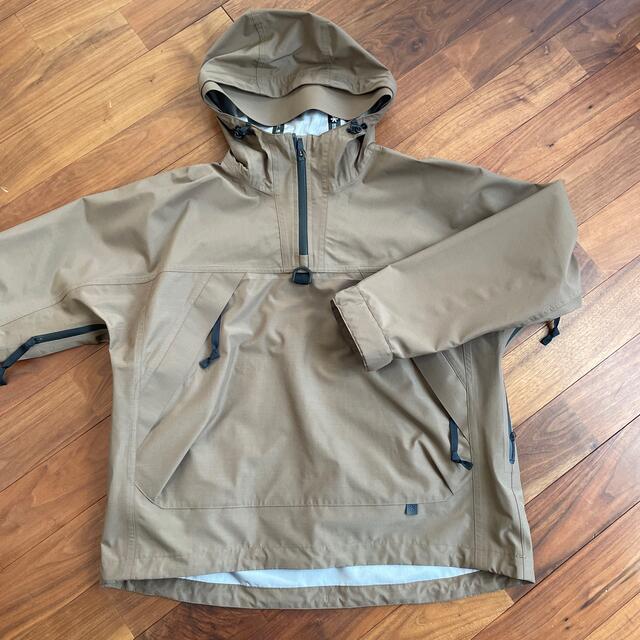 Snow Peak(スノーピーク)のsnow peak FR 3L Rain Pullover S Brown レディースのジャケット/アウター(その他)の商品写真