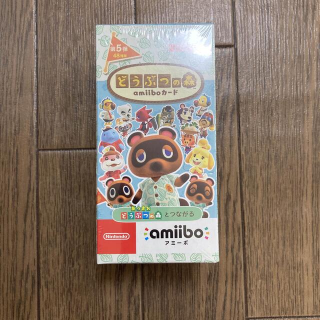 どうぶつの森 amiiboカード 第5弾 1BOX 25パック入り - Box/デッキ/パック