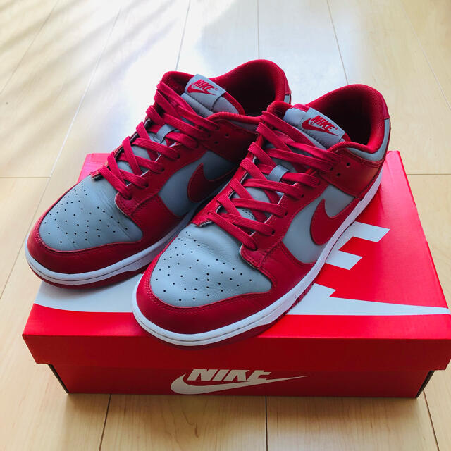 NIKE DUNK LOW UNLV ネバダ赤灰