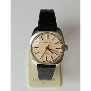 ロンジン(LONGINES)のロンジン　ADMIRAL　レディース腕時計　白色文字盤　手巻き稼働品　アンティー(腕時計)