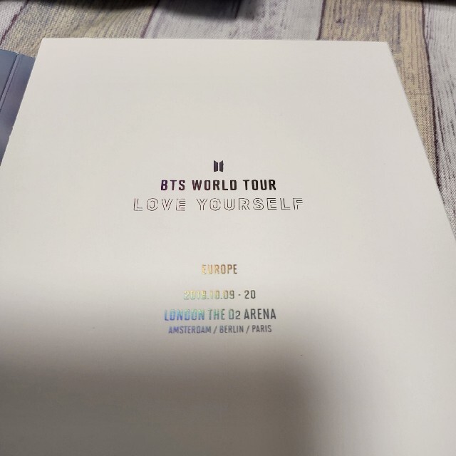 39EUROPE【BTS】DVD LOVE YOURSELF 'EUROPE' 完品抜け無し