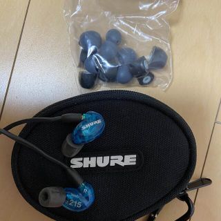 SHURE SE215 中古美品(ヘッドフォン/イヤフォン)