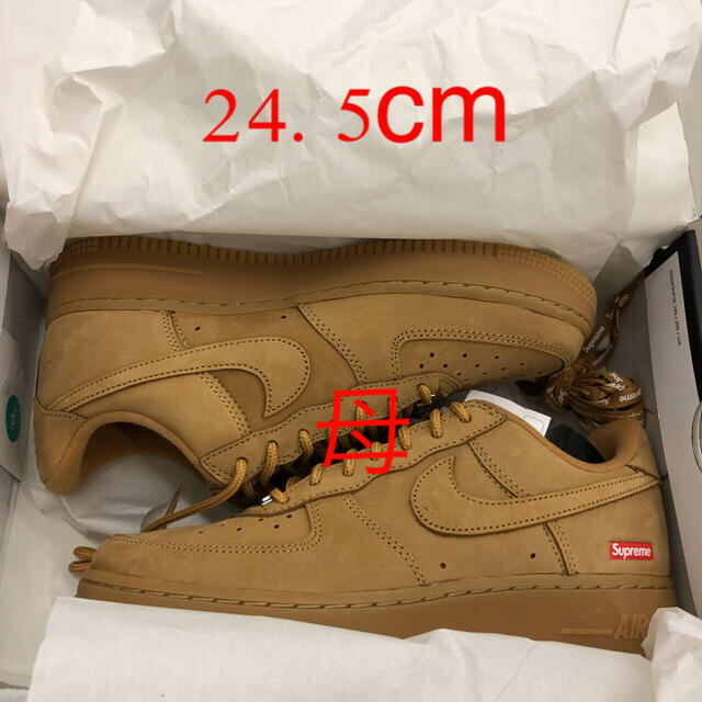 Supreme Nike Air Force 1 Low Wheat 26㎝