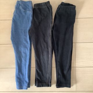 ユニクロ(UNIQLO)のユニクロ　レギンス　100cm 3枚セット(パンツ/スパッツ)