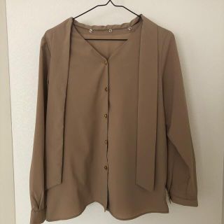 ナチュラルクチュール(natural couture)の【natural couture】2way取り外し可能ボウタイ付きブラウス(シャツ/ブラウス(長袖/七分))