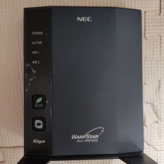 エヌイーシー(NEC)のNEC WARPSTER Aterm WR8700N(PC周辺機器)