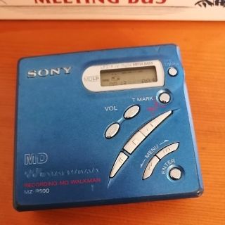 ソニー(SONY)の激レア！ソニーMDウォークマン(ポータブルプレーヤー)